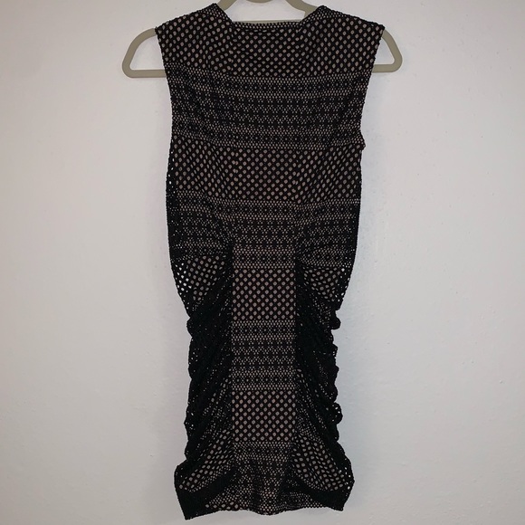 {NWOT} BCBGMAXAZRIA Renee Ruched-Side Dress - Picture 4 of 8